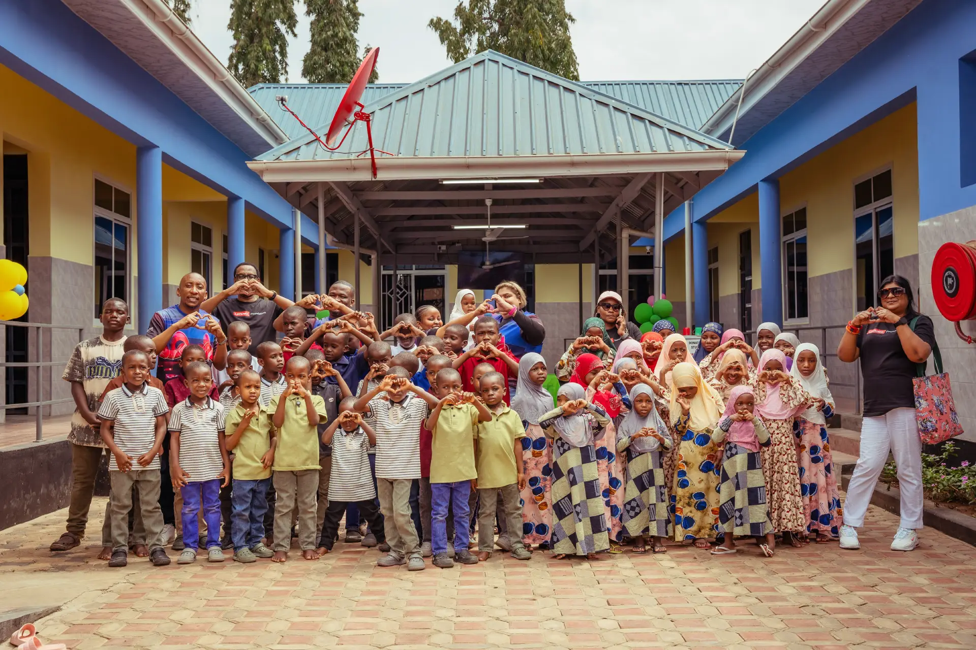 Red Dot Distribution and Lenovo Foundation with Darul Muslimin Orphanage