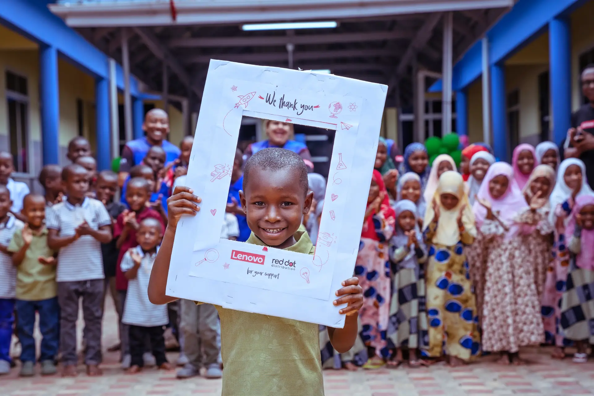 Lenovo Foundation and Red Dot Distribution Support Darul Muslimin Orphanage
