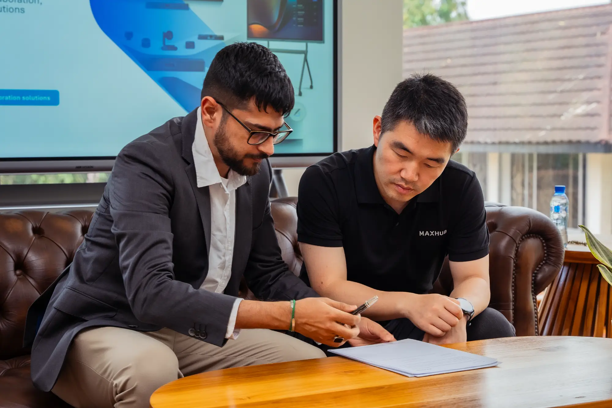 Partnership signing