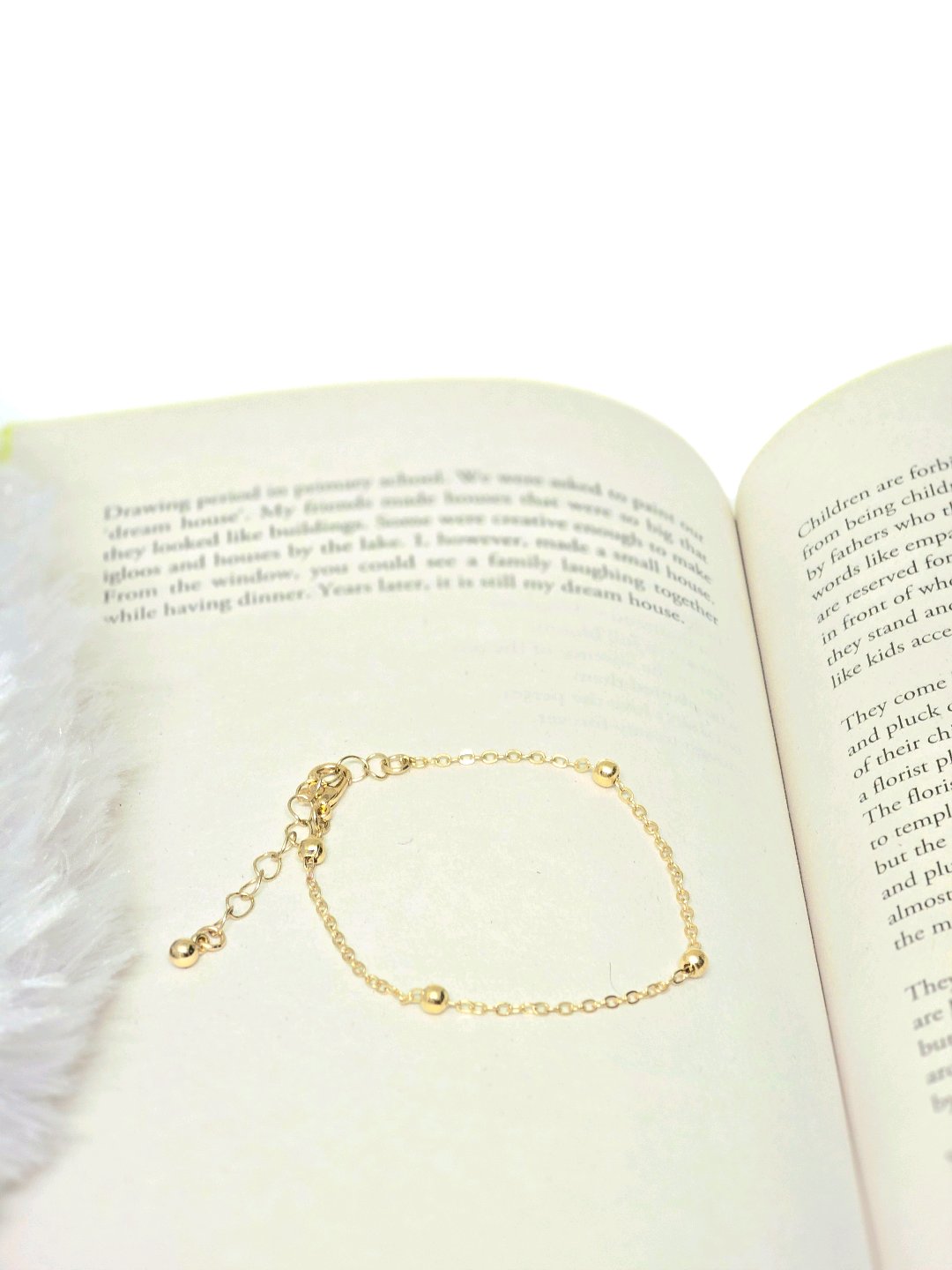 Gold Plated Contemporary Stackable Bracelet for women