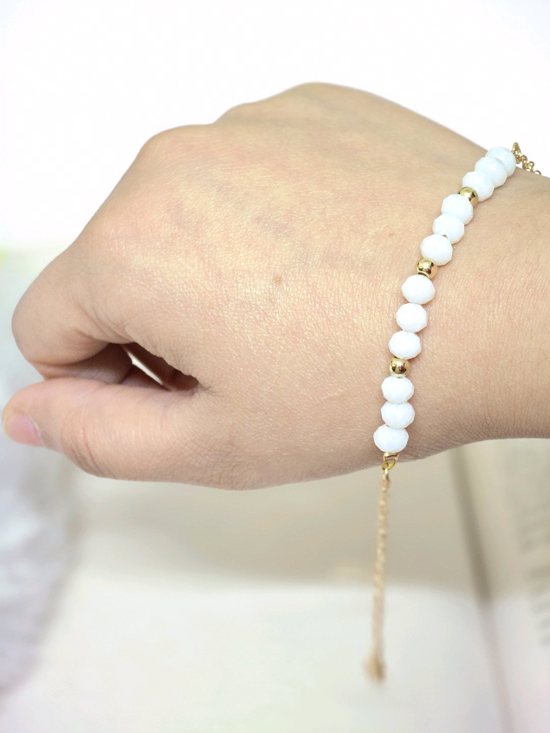 Gold Plated Contemporary Stackable Bracelet for women thumbnail 3