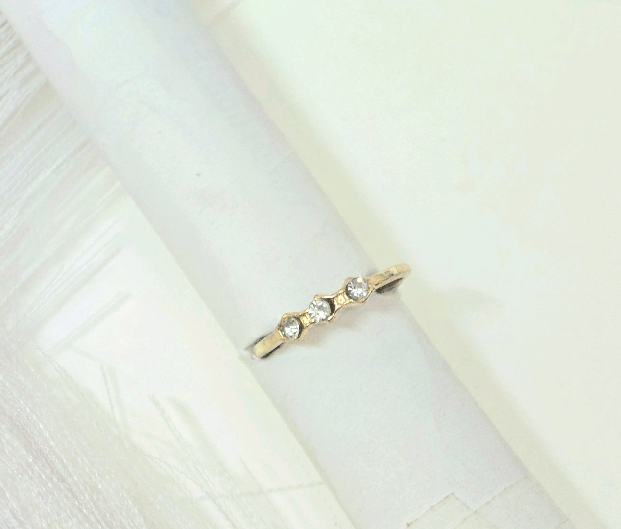 Gold Plated Stackable Rings For Women thumbnail 3