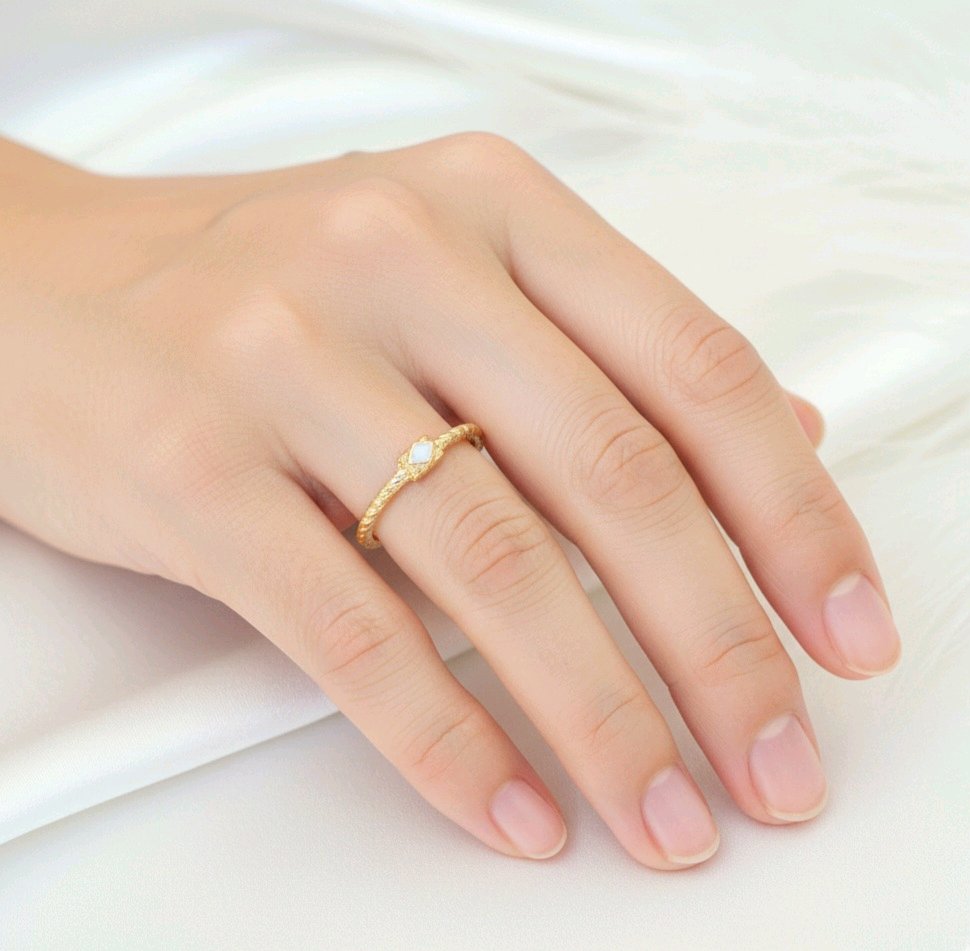 Opal Twist Ring image 3