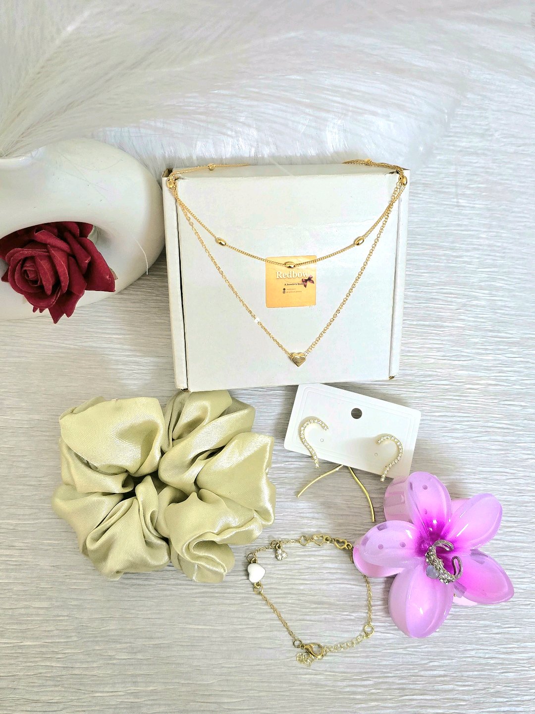 Golden n Heart Hamper