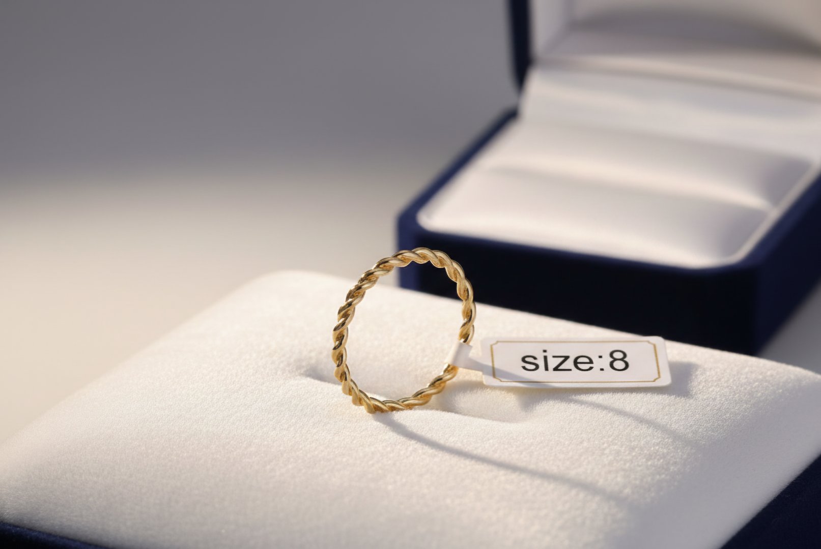 Challa Gold Plated Stackable Rings For Women image 2