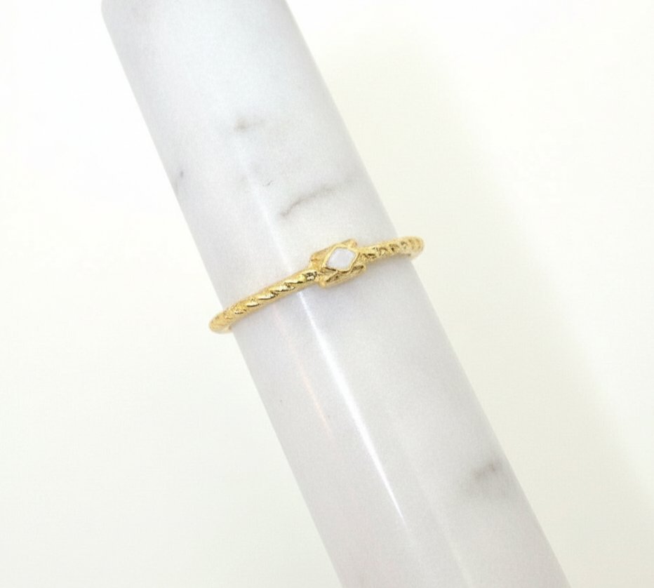 Opal Twist Ring image 4