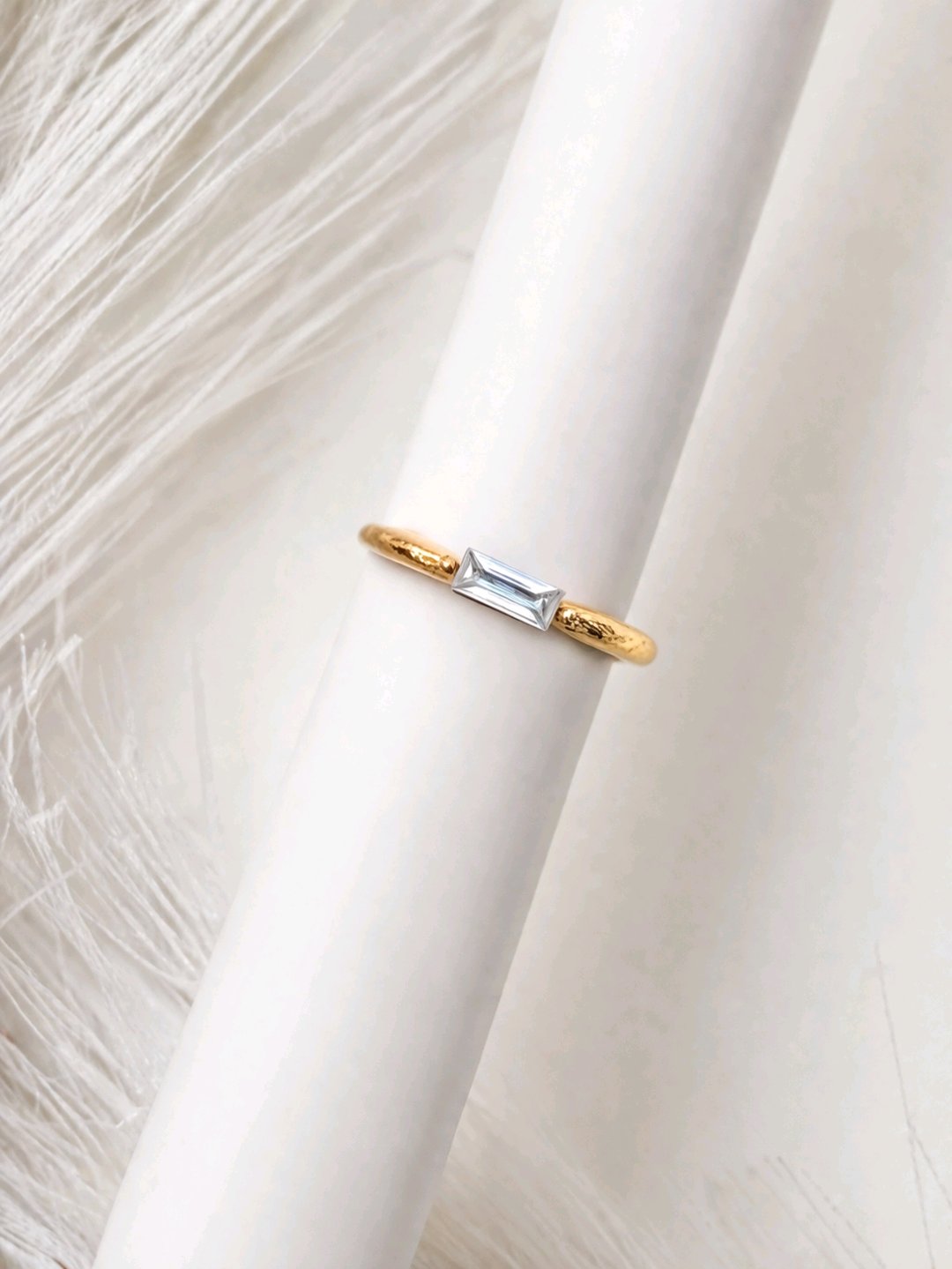 Baguette Grace Ring