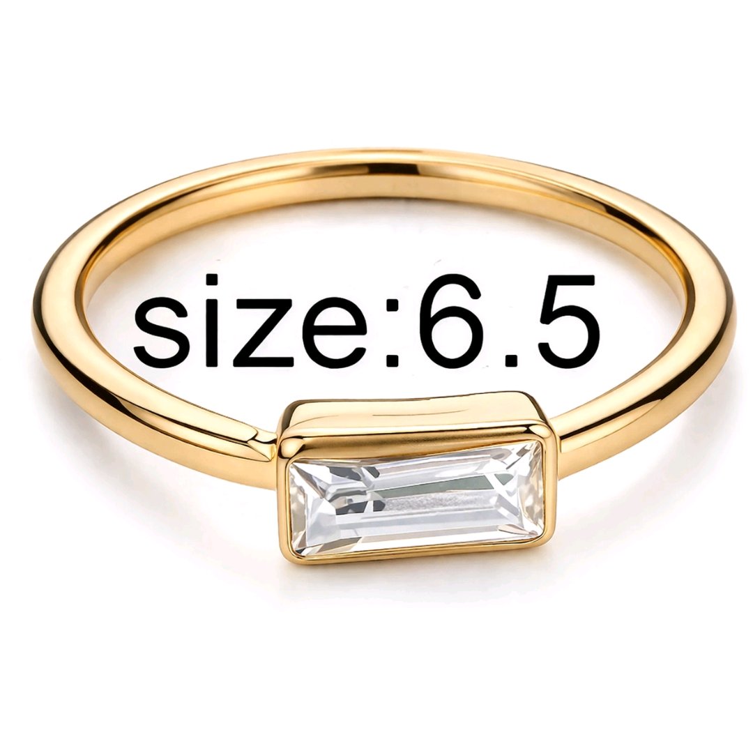 Baguette Grace Ring image 3