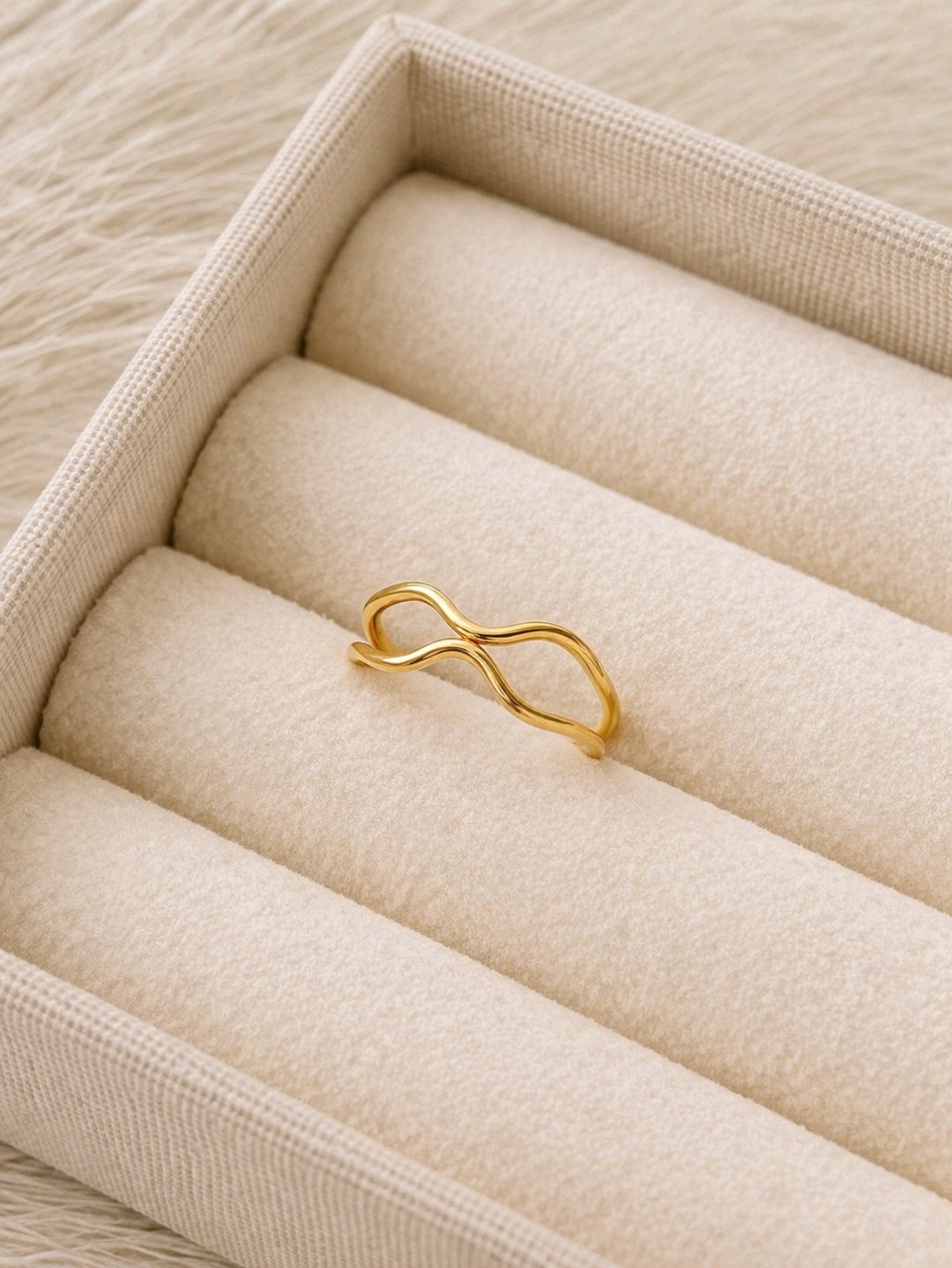 Wave Whisper Ring
