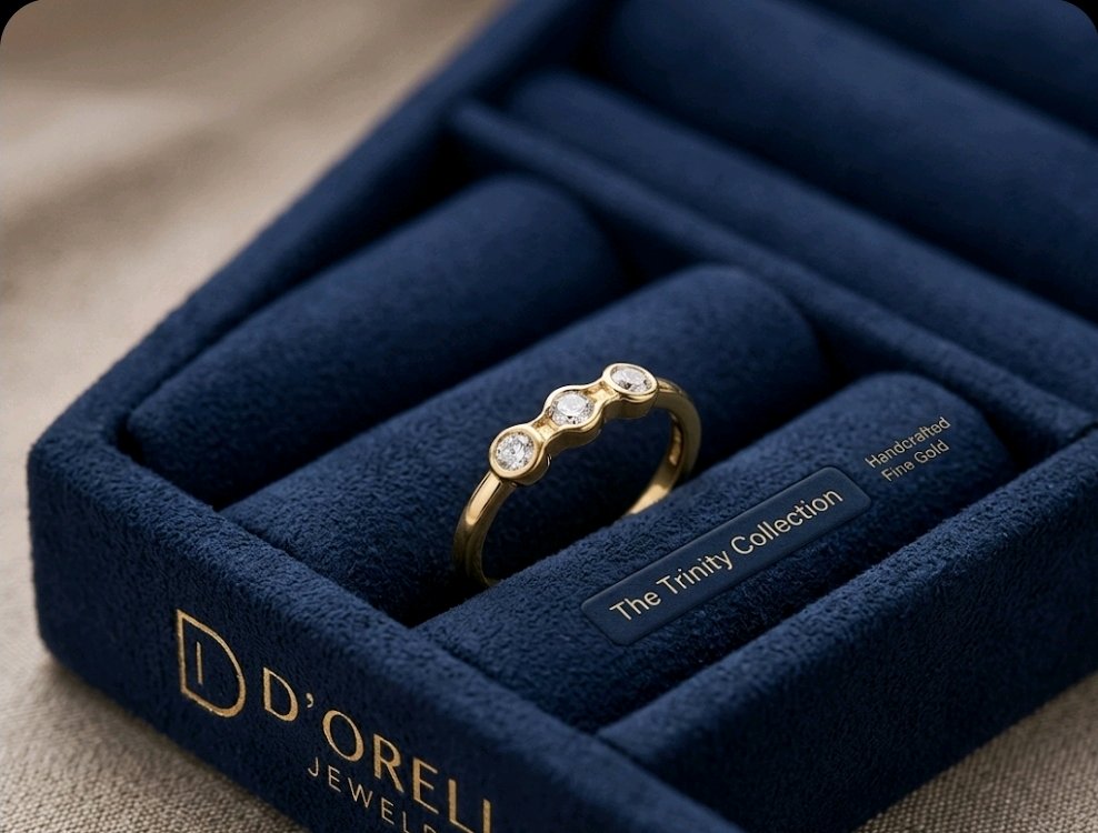 Gold Plated Stackable Rings For Women thumbnail 3