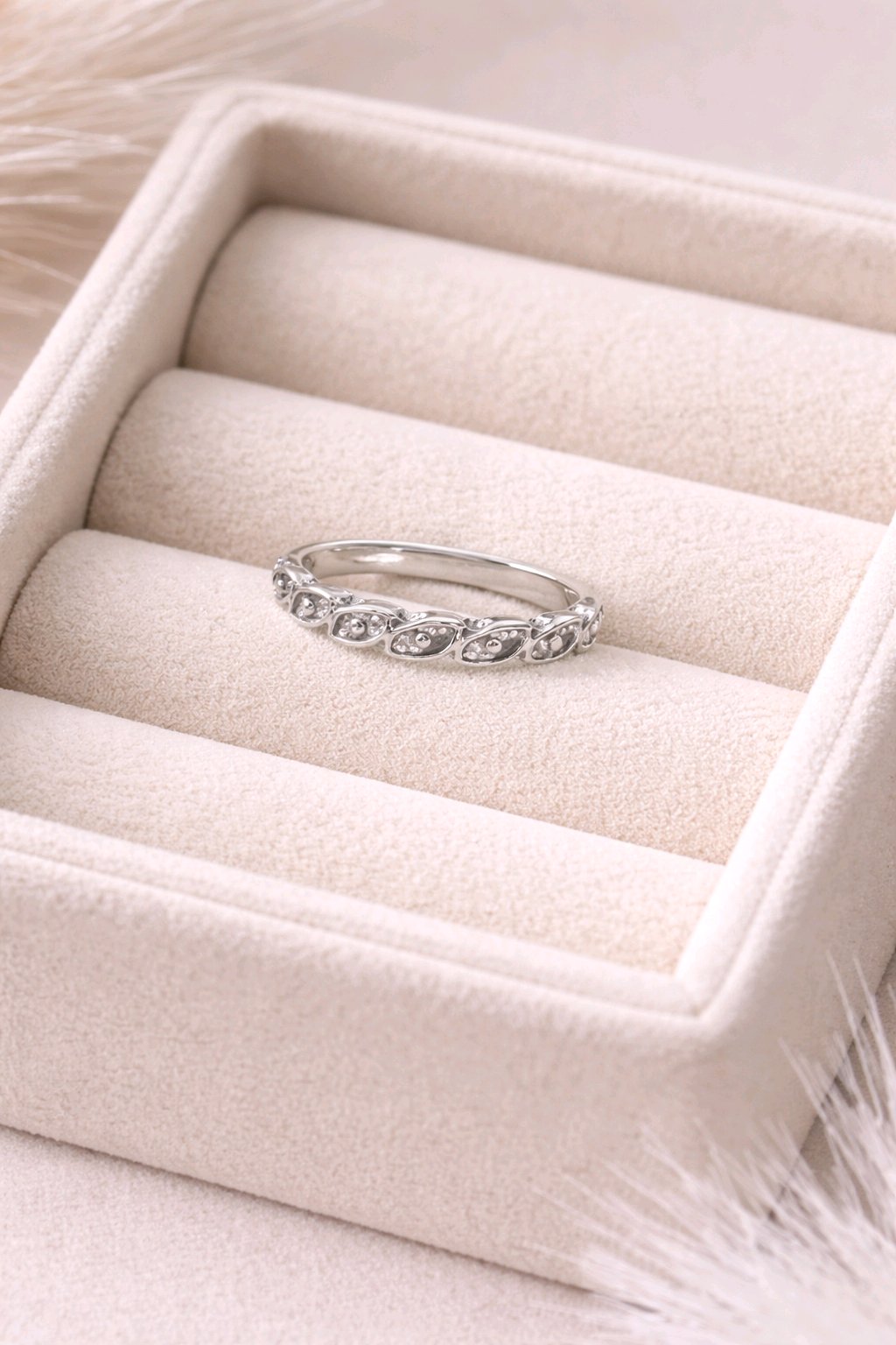 Beautiful Silver Plated Stackable Rings For Women and Girls