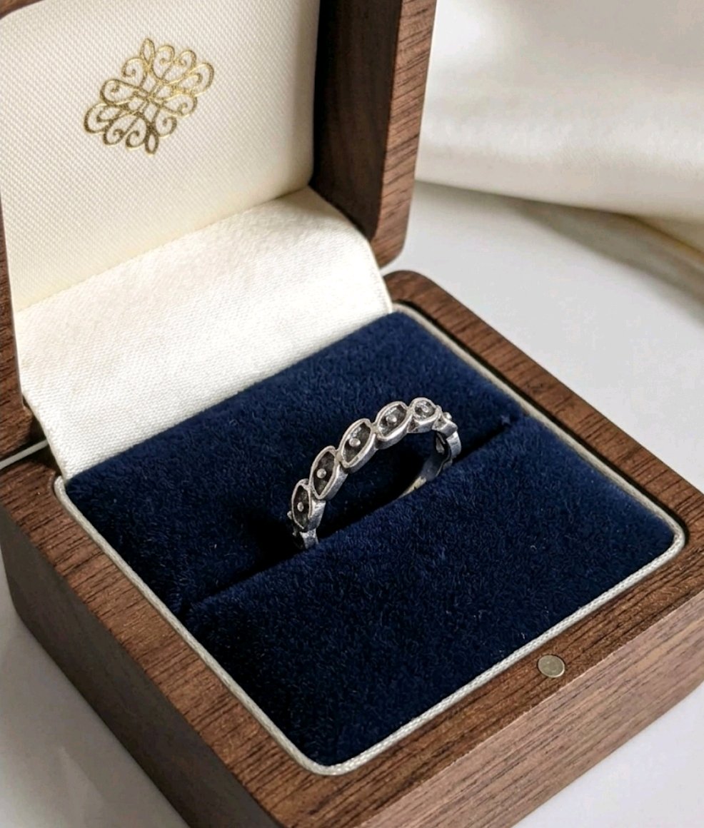 Beautiful Silver Plated Stackable Rings For Women and Girls image 4