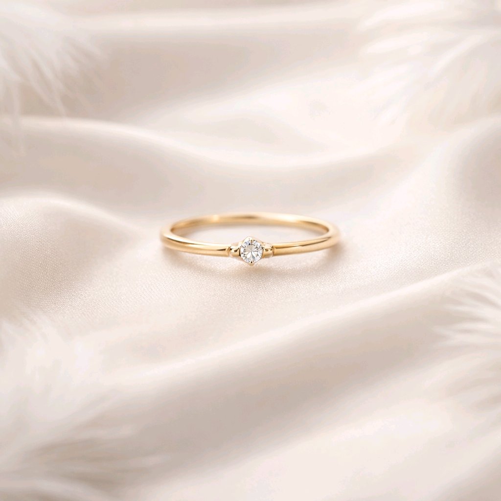 Elara Solitaire Ring image 4