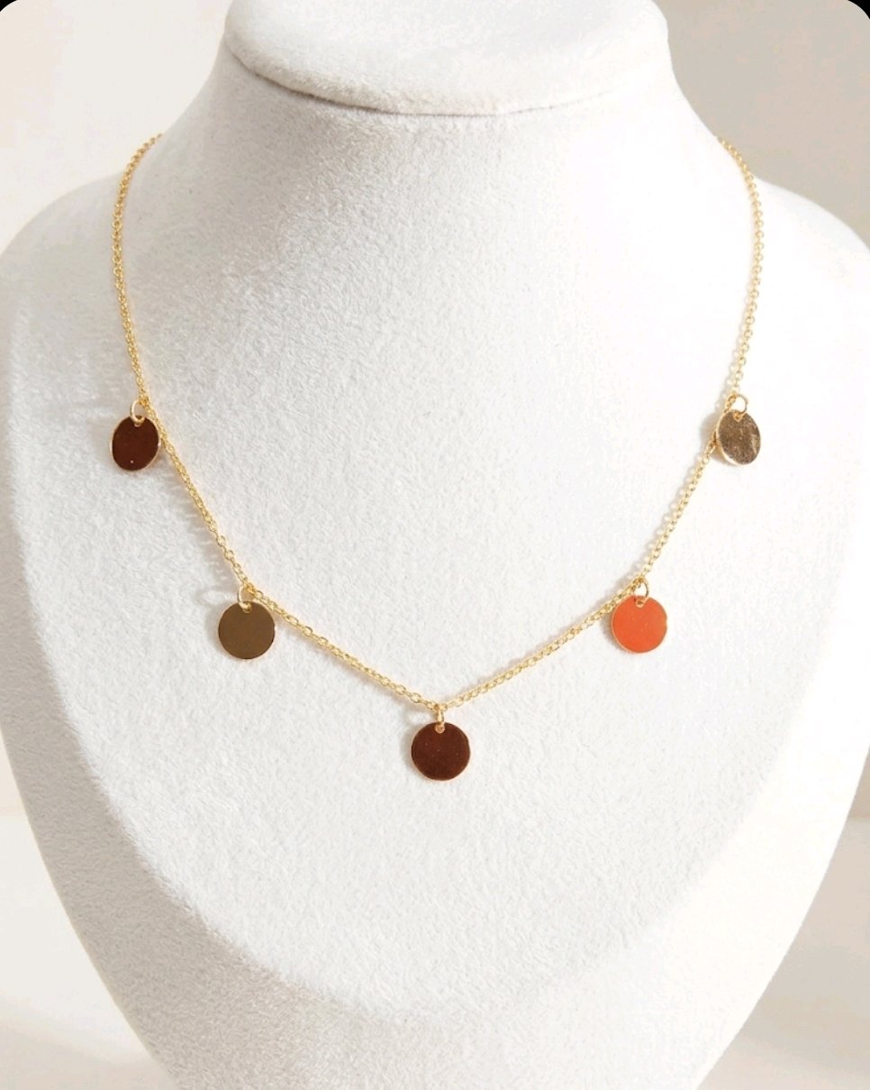 Sunehri Coin Necklace image 2