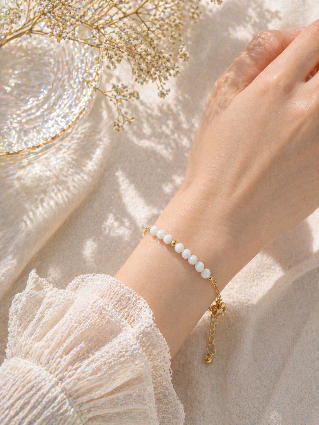 Gold Plated Contemporary Stackable Bracelet for women image 4