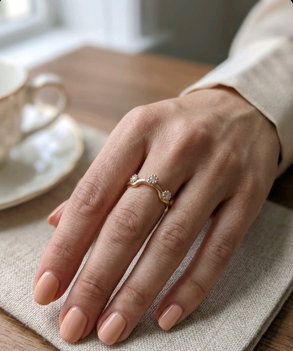 Leharia Floral Ring image 2