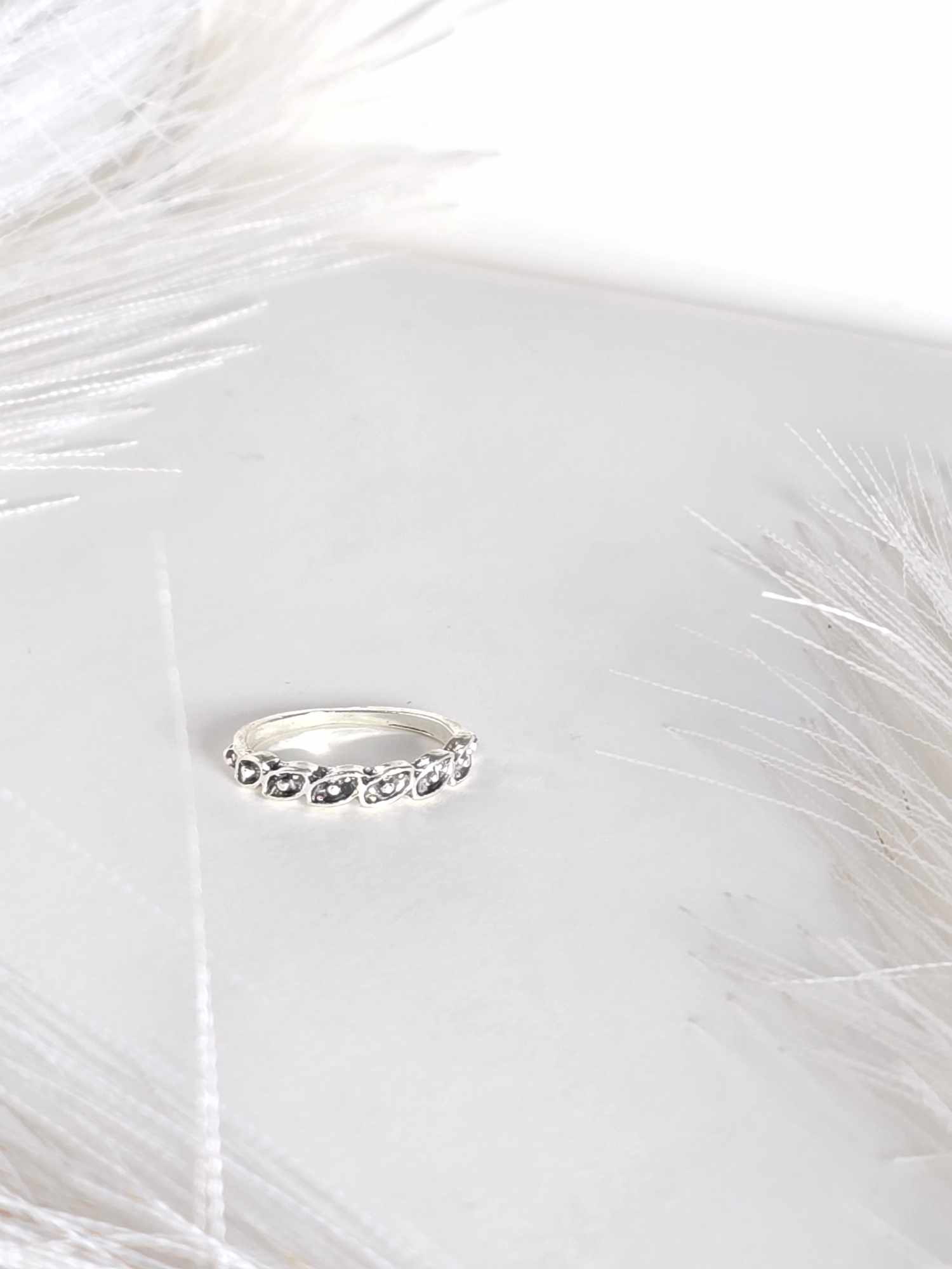 Beautiful Silver Plated Stackable Rings For Women and Girls image 2