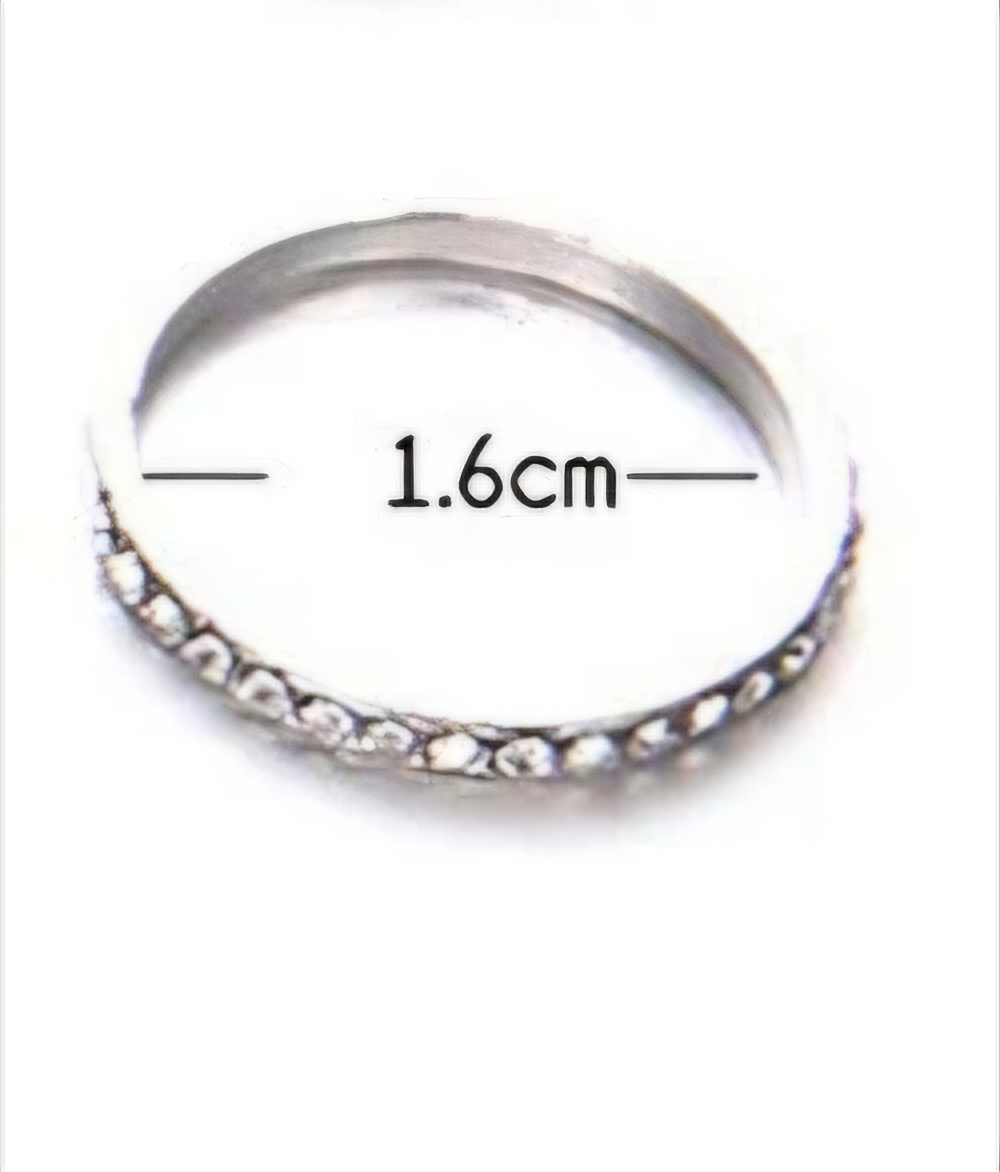 Silver Plated Stackable Rings For Women and Girls image 2
