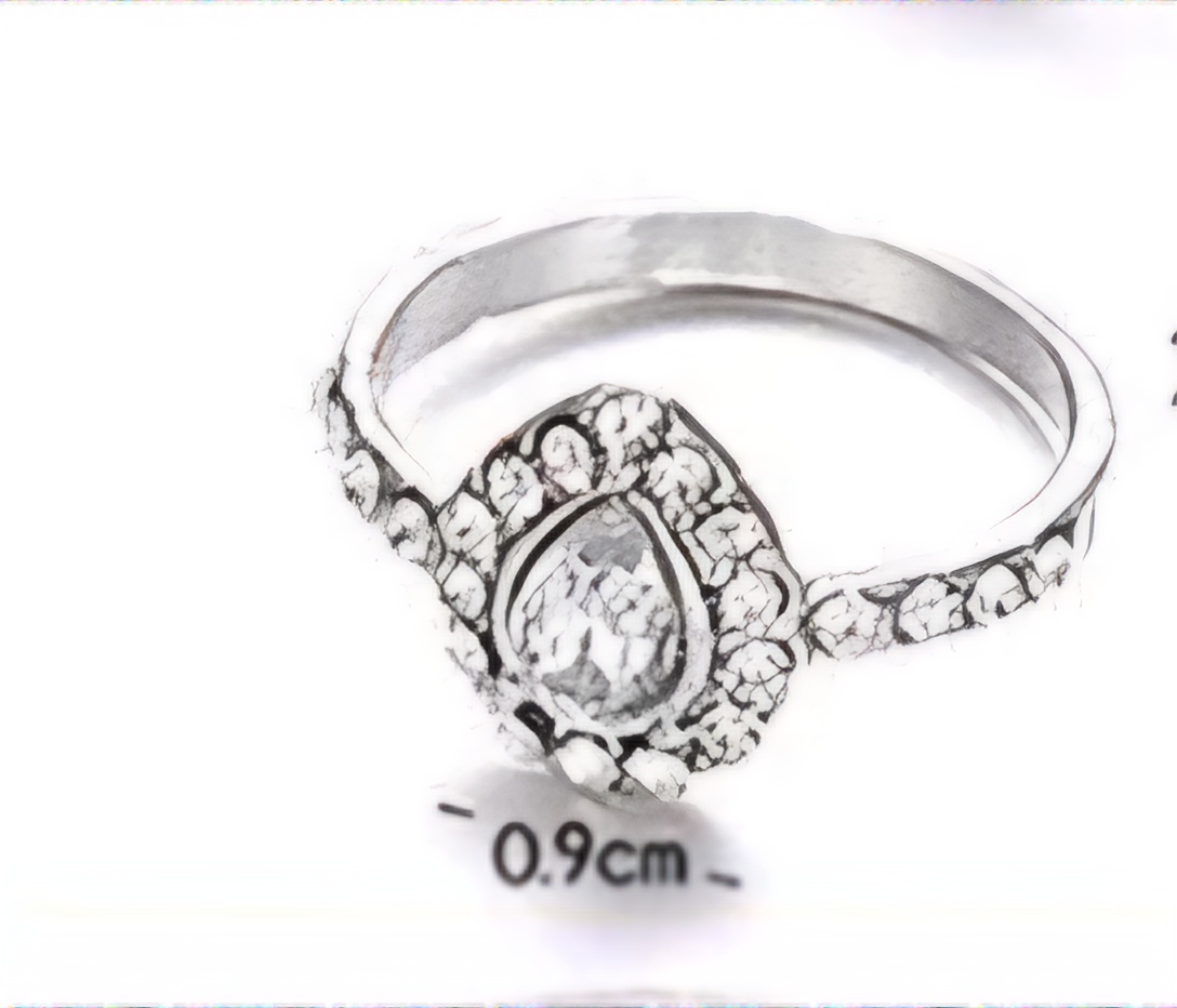 Beautiful Silver Plated Stackable Rings For Women and Girls image 2