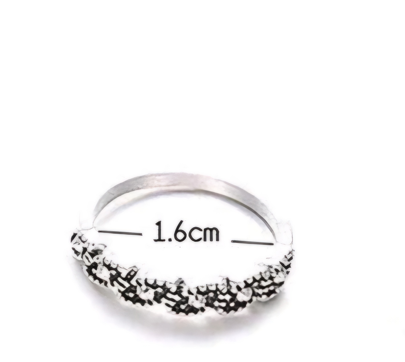Beautiful Silver Plated Stackable Rings For Women and Girls image 3
