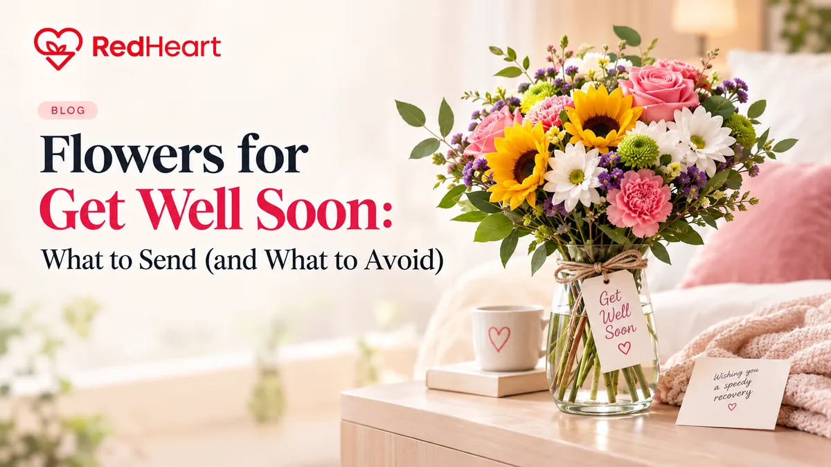 Flowers for Get Well Soon: What to Send (and What to Avoid)