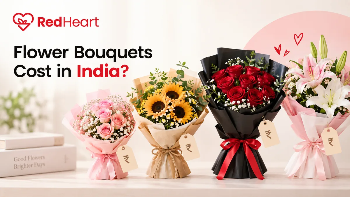 How Much Do Flower Bouquets Cost in India? A Price Guide by Type