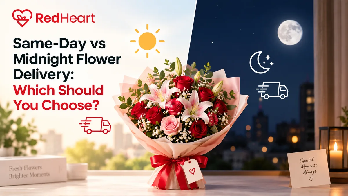 Same-Day vs Midnight Flower Delivery: Which Should You Choose?