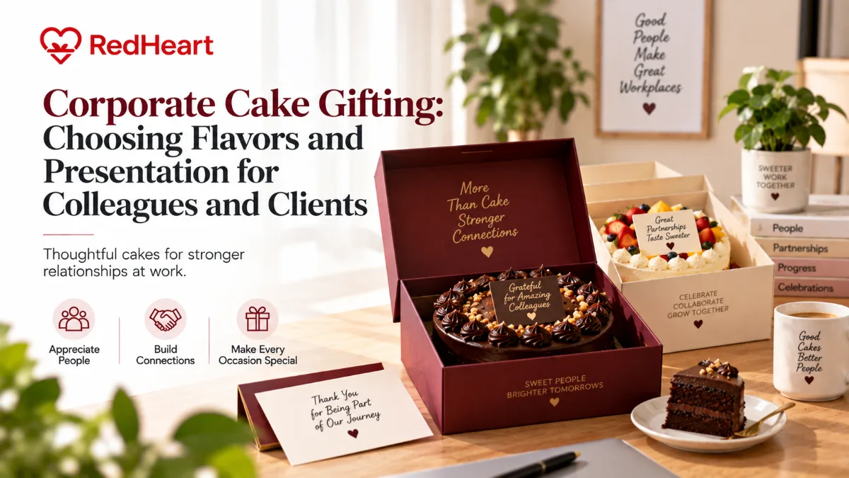 Corporate Cake Gifting: Choosing Flavors and Presentation for Colleagues and Clients
