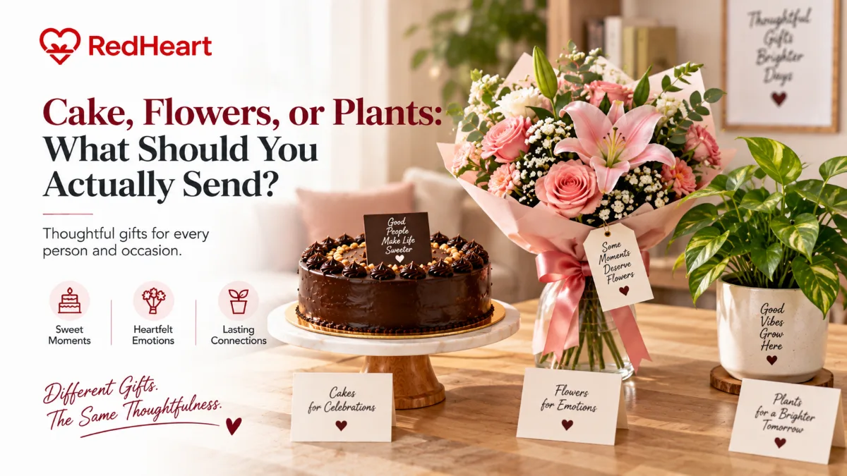 Cake, Flowers, or Plants: What Should You Actually Send?