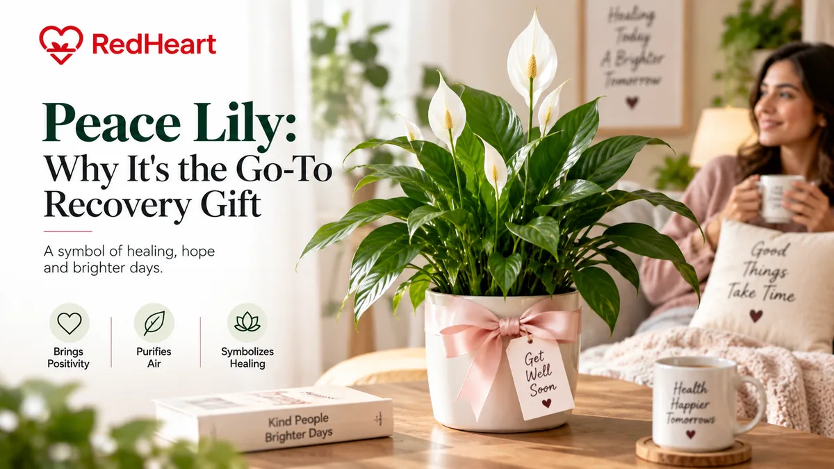 Peace Lily: Why It's the Go-To Recovery Gift