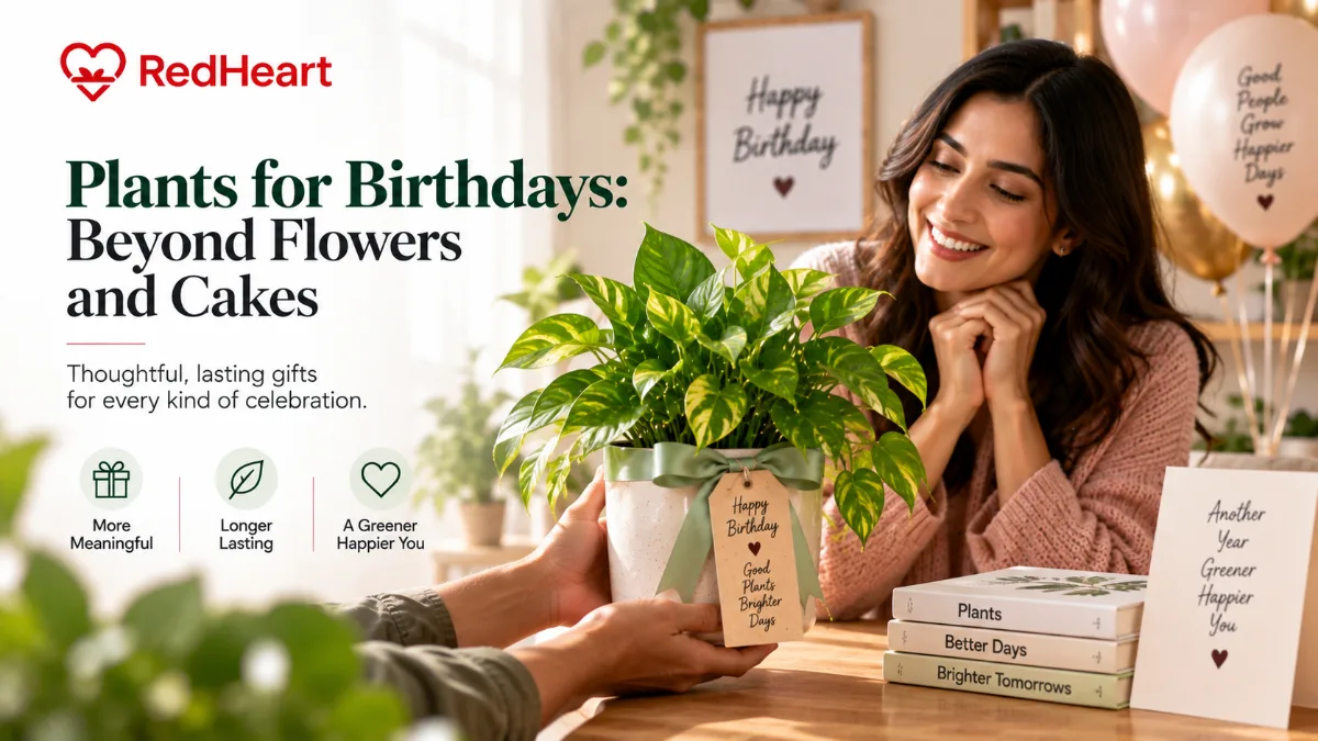 Plants for Birthdays: Beyond Flowers and Cakes