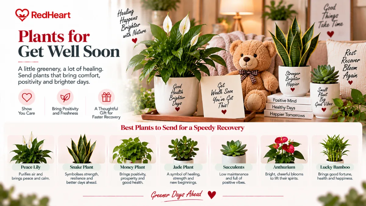 Plants for Get Well Soon