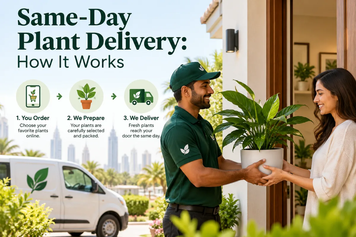 Same-Day Plant Delivery: How It Works