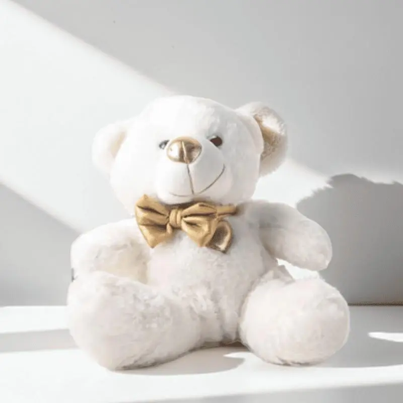White Large Teddy (12")
