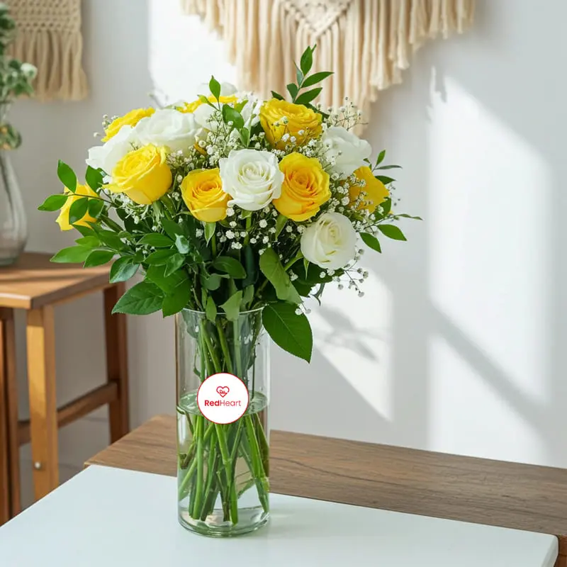 book Sunbeam Serenity Rose Vase by Redheart