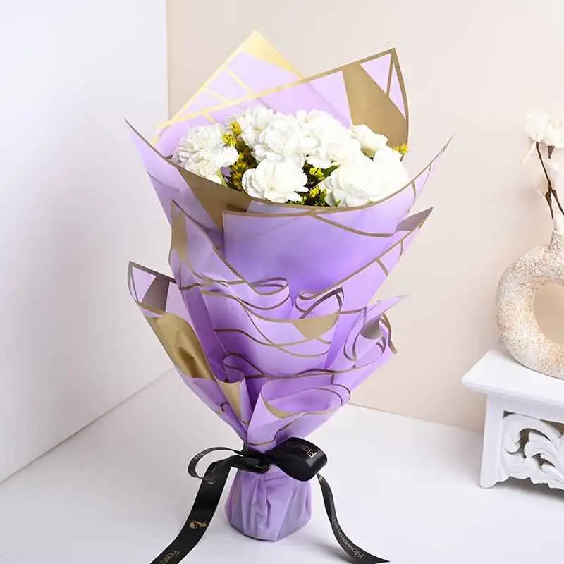 Ivory Calm Carnations