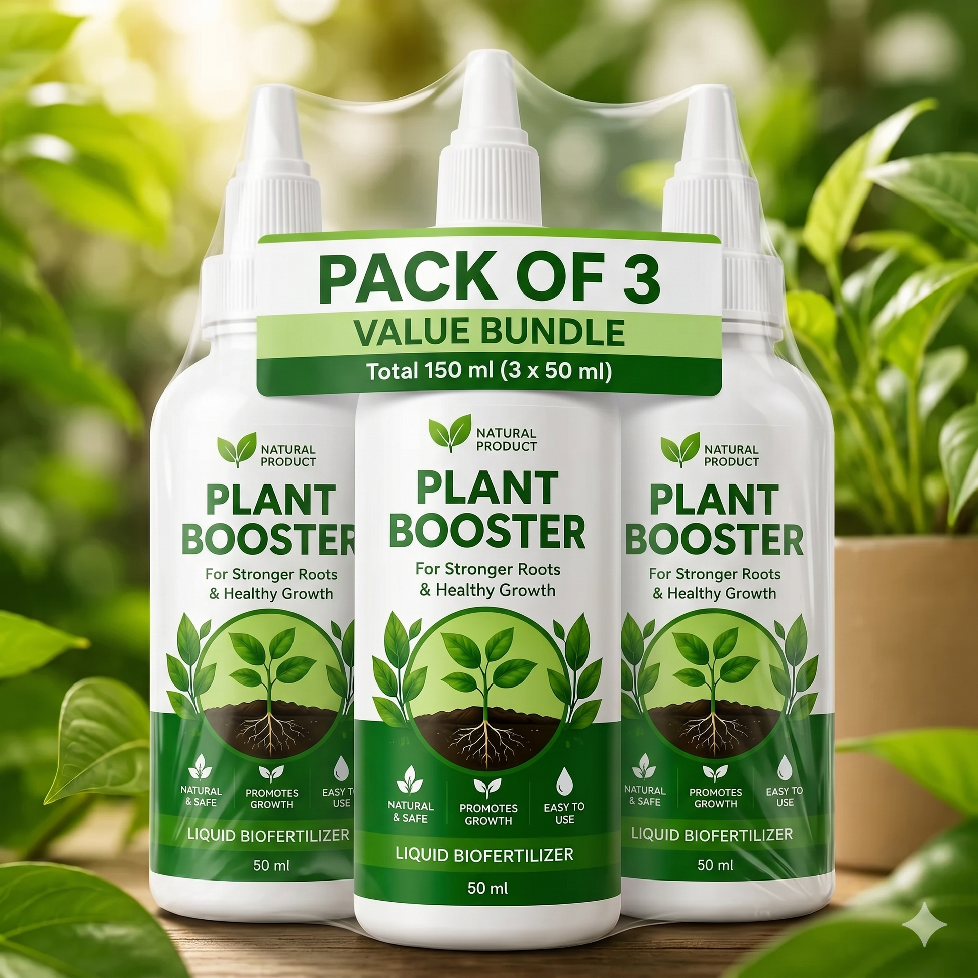 Organic Plant Booster for Faster Growth & Strong Roots