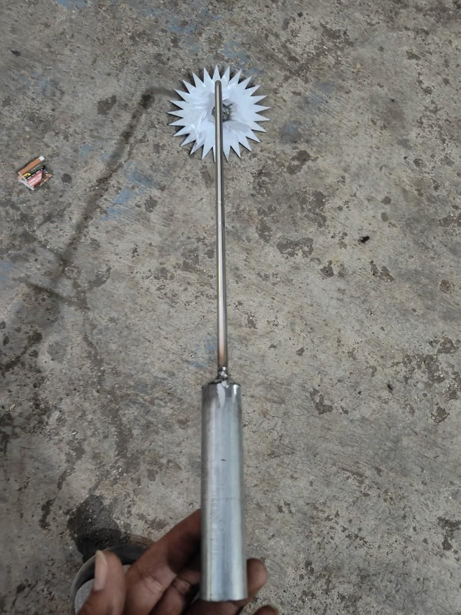 Heavy Duty Forged Metal Weed Crusher