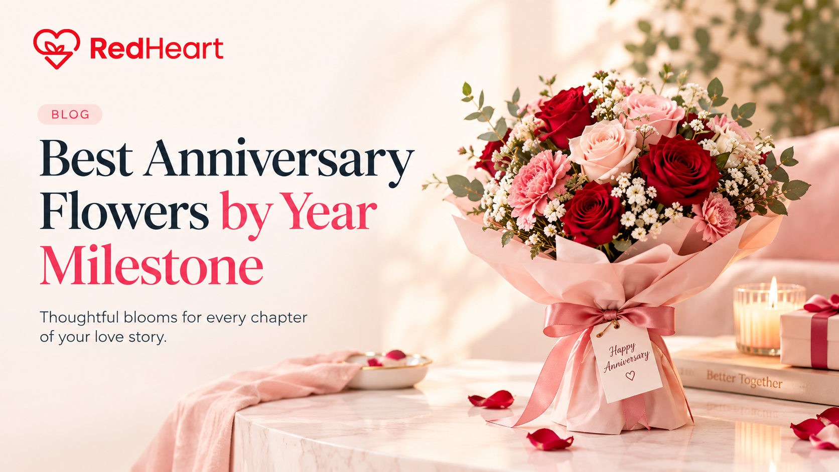 Best Anniversary Flowers by Year Milestone