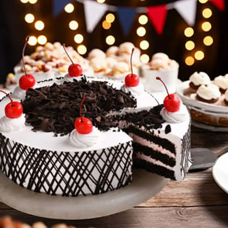 Velvet Symphony Black Forest Cake