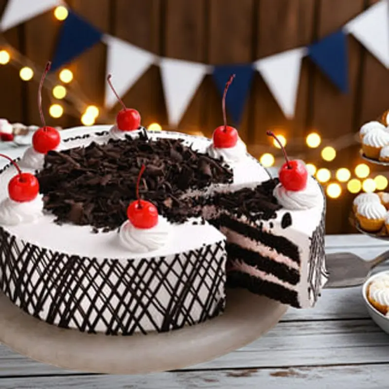 order Velvet Symphony Black Forest Cake by Redheart