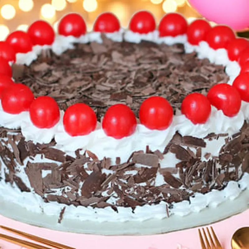 order Party Perfect Eggless Black Forest Cake by Redheart