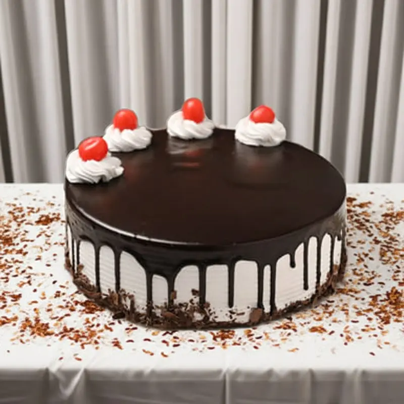 order Velvet Ganache Black Forest Cake by Redheart