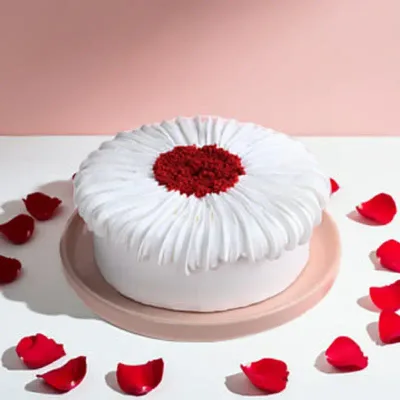 Scarlet Bloom Red Velvet Cake by RedHeart