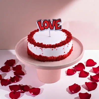 Love Spell Red Velvet Cake by RedHeart