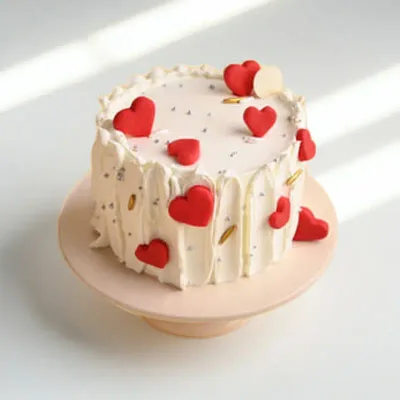 Heartfelt Elegance Red Velvet Cake by RedHeart