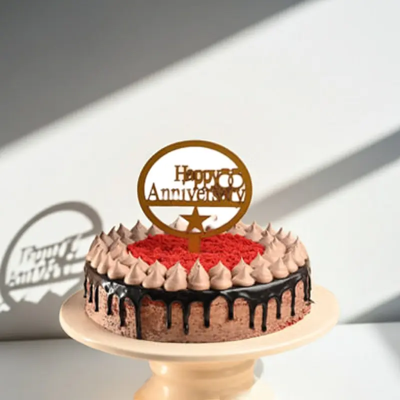 Velvet Promise Anniversary Red Velvet Cake