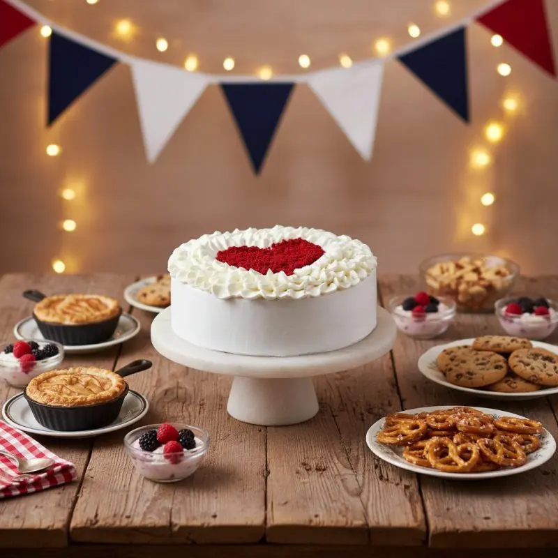 Deliver Sweetheart Crumb Red Velvet Cake by Redheart
