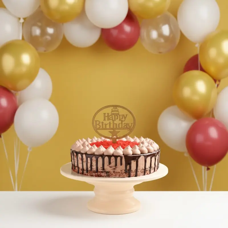 Deliver Red Velvet Celebration Choco Cake by Redheart