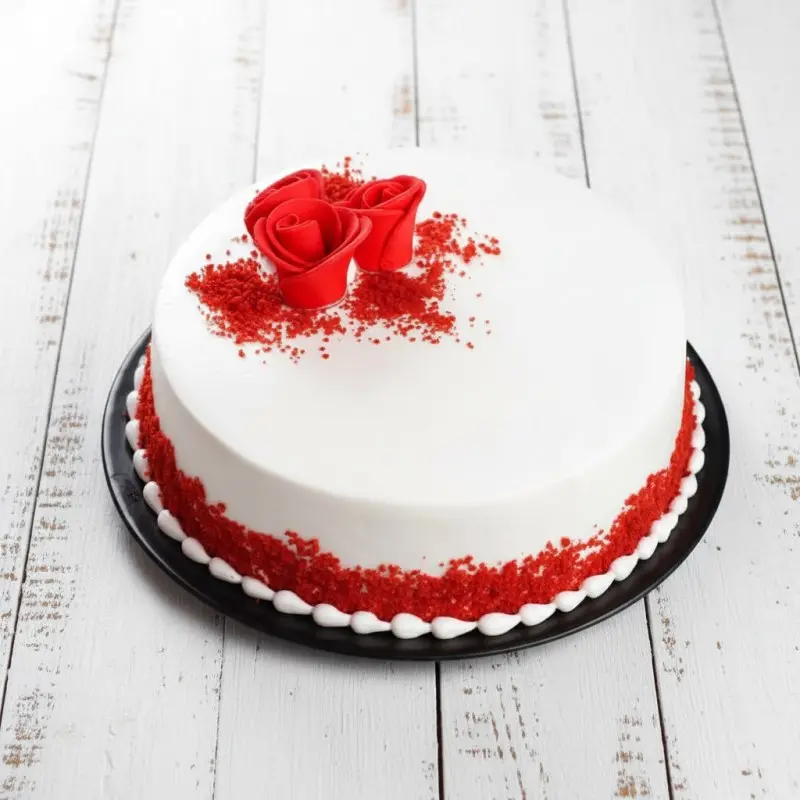 book Velvet Romance Eggless Red Velvet Cake by Redheart
